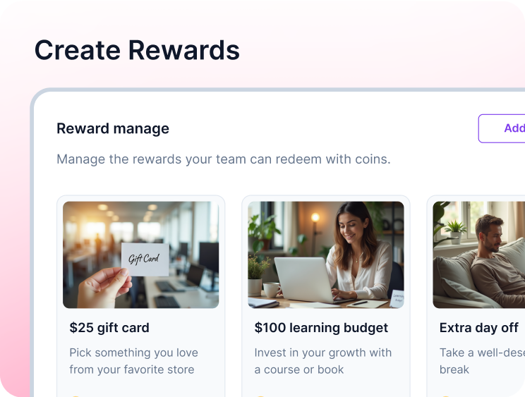 Create Rewards